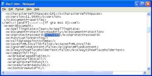 Remove password protection